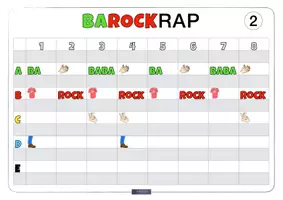 Vorschau - Stundenentwürfe - MUSIK BaRock Rap 🎤 12 Karten für Sprechgesang und Bodypercussion - Seite 3