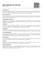 Vorschau - Arbeitsblätter - Wie funktioniert ein USB-Stick? (Infotext und Übungen) - Deckblatt