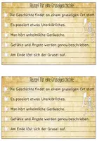 Vorschau - Arbeitsblätter - Kleines Rezept für eine Gruselgeschichte - Seite 2