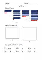 Vorschau - Test - Mathetests für die 2. Klasse (12 Tests) - Deckblatt
