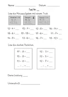 Vorschau - Test - Mathetests für die 2. Klasse (12 Tests) - Seite 3
