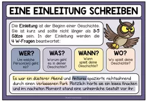 Vorschau - Arbeitsblätter - DIE GRUSELGESCHICHTE - Die Einleitung (Merkblatt + Arbeitsblatt) - Seite 3