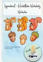 Vorschau - Spiele - Legematerial - Herbst - Wortarten zuordnen - Deckblatt