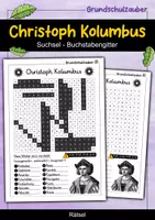 Vorschau - Arbeitsblätter - Christoph Kolumbus Suchsel - Buchstabengitter - Deckblatt