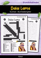 Vorschau - Spiele - Dalai Lama Suchsel - Buchstabengitter - Deckblatt