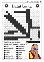 Vorschau - Spiele - Dalai Lama Suchsel - Buchstabengitter - Seite 2