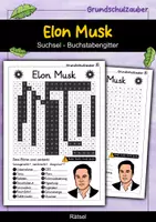 Vorschau - Spiele - Elon Musk Suchsel - Buchstabengitter - Deckblatt