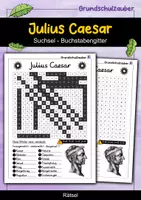 Vorschau - Arbeitsblätter - Julius Caesar Suchsel - Buchstabengitter - Deckblatt