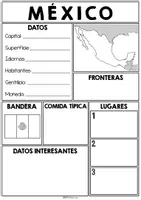 Vorschau - Arbeitsblätter - Mexiko - Todo sobre México (Steckbrief) - Seite 2