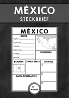 Vorschau - Arbeitsblätter - Mexiko - Todo sobre México (Steckbrief) - Deckblatt