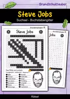 Vorschau - Spiele - Steve Jobs Suchsel - Buchstabengitter - Deckblatt