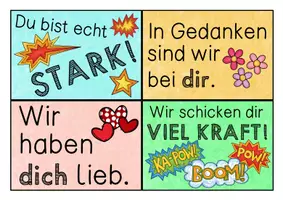 Vorschau - Poster - Grußkarten für kranke Kinder - 20 x Gute Besserung und Co. - Seite 2