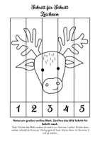 Vorschau - Mal- und Bastelvorlagen - Kunst: Schritt für Schritt zeichnen/Weihnachten, malen - Seite 3
