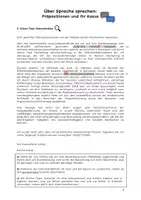 Vorschau - Arbeitsblätter - Präpositionen und ihr Kasus (Kl. 8-10) - Seite 2