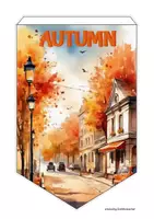 Vista previa - Decoración del aula - Seasons, Pennant Printables - Portada