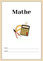 Vorschau - Anderer Materialtyp - Deckblatt Mathe - Seite 1
