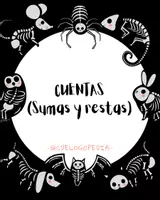 Vista previa - Unidades / Secuencias / Situaciones de Aprendizaje - Sumas y restas - Halloween -versión gratuita - Portada