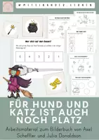 Vorschau - Arbeitsblätter - Für Hund und Katz ist auch noch Platz - Arbeitsmaterial Kl. 1/2 - Deckblatt