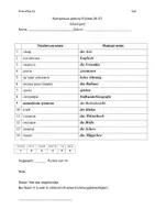 Vorschau - Test - DaZ/DaF. Vokabeltest DE-UKR. Seite. 26-27. PrimaPlus A1 - Seite 3