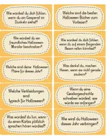 Vorschau - Spiele - Plauderkärtchen / Sprechanlässe - Halloween - Seite 3
