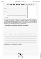 Vorschau - Arbeitsblätter - Brief an mein Zukunfts-ICH (Ethik) - Seite 2