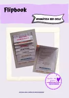 Vista previa - Refuerzo / NEE / Materiales de apoyo - FLIPBOOK CATEGORÍAS GRAMATICALES - Portada