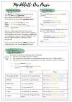 Vorschau - Stundenentwürfe - Grammatik - Das Passiv (Merkblatt und Übungen) - Seite 1