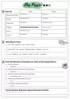 Vorschau - Stundenentwürfe - Grammatik - Das Passiv (Merkblatt und Übungen) - Seite 3
