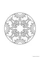 Vorschau - Mal- und Bastelvorlagen - Sonnen - Mandalas, Sommer, Urlaub, differenziert #abschlusskracher - Seite 3