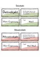 Vorschau - Merkblätter - Endloskarte zum Üben der Satzglieder - Seite 3