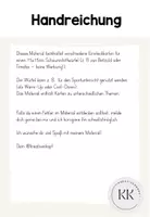 Vorschau - Stationenlernen - Steckkarten Würfel - Sportunterricht - Fitness Warm-Up - Seite 1