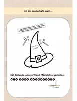 Vorschau - Arbeitsblätter - Ich bin zauberhaft - Stärken, Talente - Halloween - Deckblatt