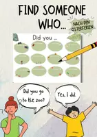 Vorschau - Spiele - Find someone who... (Nach den Ferien) - Deckblatt