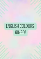 Vista previa - Juegos / Gamificación - ENGLISH COLOURS BINGO - Portada