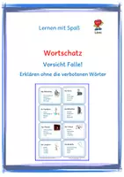 Vorschau - Spiele - Wortschatz: Vorsicht Falle - Fremdwörter - Deckblatt