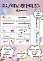 Vorschau - Spiele - Dialogfächer Englisch - Deckblatt