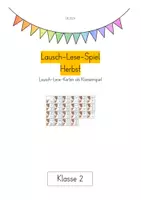 Vorschau - Spiele - Lausch Lese Spiel Herbst - Deckblatt