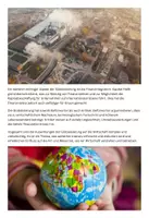 Vorschau - Arbeitsblätter - Die Auswirkungen der Globalisierung - 6 Fragen zum Text - Seite 1