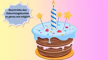 Vorschau - Stundenentwürfe - Die Attribute zum Thema Vorgangsbeschreibung Geburtstag - Seite 1