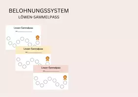 Vorschau - Anderer Materialtyp - Löwen-Sammelpass (Belohnungssystem) - Deckblatt