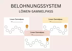 Vorschau - Anderer Materialtyp - Löwen-Sammelpass (Belohnungssystem) - Seite 1