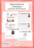 Vorschau - Stundenentwürfe - Materialpaket: Halloween - Seite 1