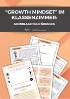 Vorschau - Unterrichtsreihen - Growth Mindset - Unterrichtsreihe & Materialpaket - Deckblatt