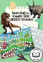 Vorschau - Spiele - Dino-Duell Kampf der Urzeit-Titanen - Brettspiel - Deckblatt