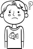 Προεπισκόπηση - Clipart / Γραφήματα - Μαθητές συναισθήματα | 32 μαθητές Clipart | Μαύρο και άσπρο - Σελίδα 3