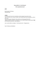 Vorschau - Klassenarbeiten - Erwartungshorizont Argumentation - Deckblatt