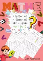 Vorschau - Arbeitsblätter - Größer, Kleiner oder Gleich? Ein Entdeckungsabenteuer! - Deckblatt