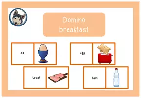 Vorschau - Arbeitsblätter - Materialpaket breakfast - Seite 1