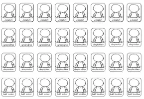 Vorschau - Arbeitsblätter - my family tree - der Stammbaum meiner Familie - Seite 3