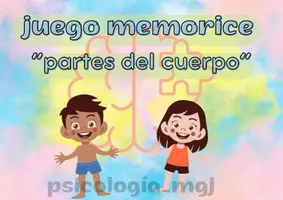 Vista previa - Juegos / Gamificación - Juego memorice “partes del cuerpo” - Portada